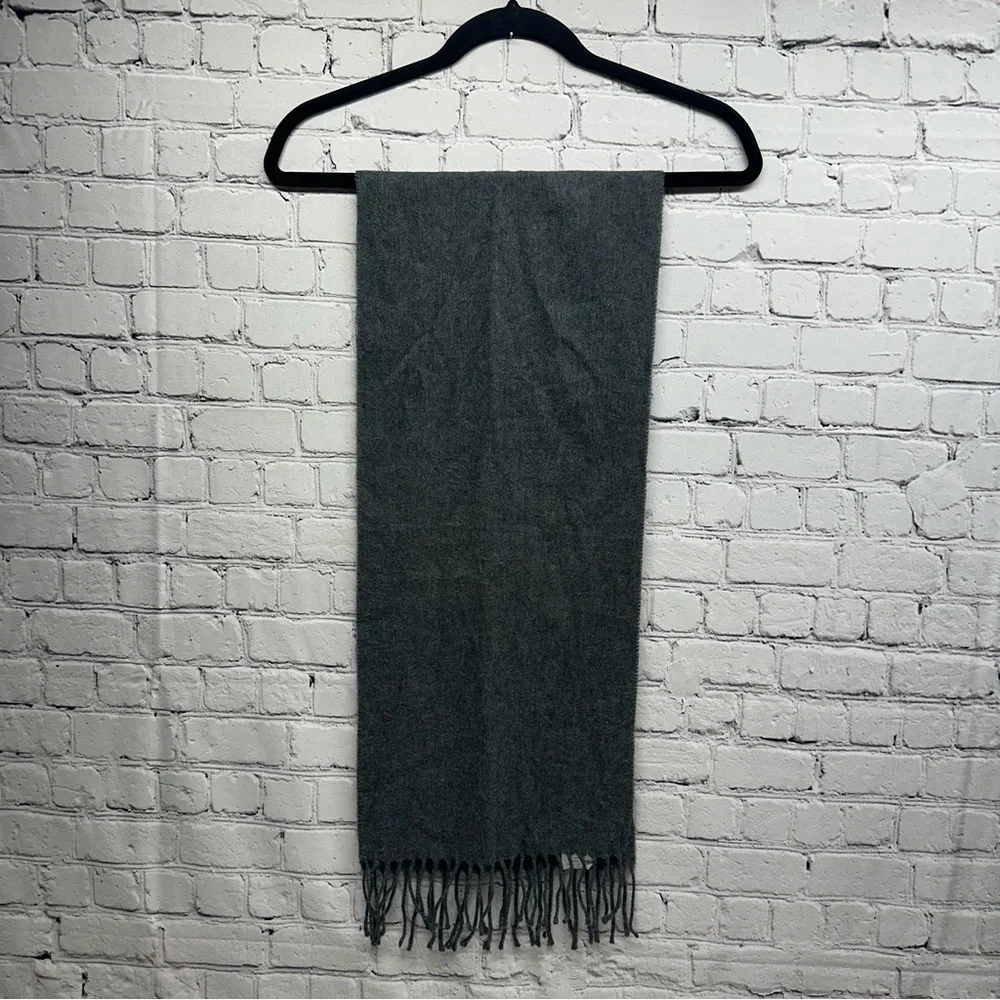 Oscar de la renta Gray Men's Scarf gray   Acrylic